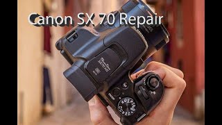 Canon Power shot SX70 Disassembly [upl. by Karine]