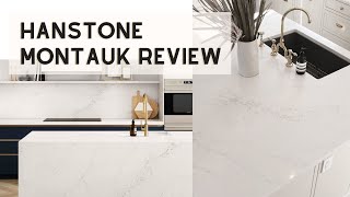 HanStones Montauk Quartz review by Maison Blonde [upl. by Ariec]