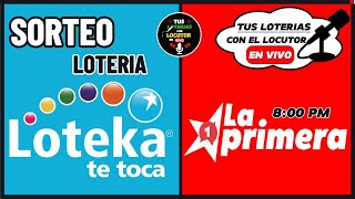 Sorteo LOTEKA TE TOCA LA PRIMERA En VIVO de hoy lunes 2 de diciembre del 2024 loteka envivo [upl. by Costa456]