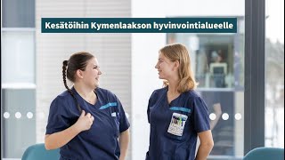 Kesätöihin Kymenlaakson hyvinvointialueelle [upl. by Niela]