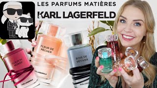 KARL LAGERFELD LES MATIERES FRAGRANCE COLLECTION REVIEW  Soki London [upl. by Sacrod]