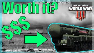 Are Nuclear Missiles Worth It  Conflict of Nations WW3 [upl. by Suedama39]