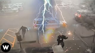 Tragic Most Extreme Lightning Strikes Caught on Camera That Will Test Your Courage [upl. by Ijies804]