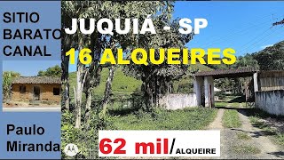 16 alqueires por 62 mil em Juquiá SP preço do alqueire [upl. by Monica738]