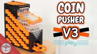 Coin Pusher Custom LEGO Machine [upl. by Barcus]