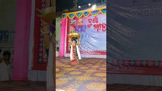 Malashree  A Sambalpuri Folk Song  Dance  Little Dancer Dibya youtubeshorts shorts sambalpuri [upl. by Bernat]