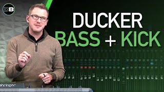 Using Ducker on Bass Guitar for More Kick Drum  Behringer X32 [upl. by Aidyn]