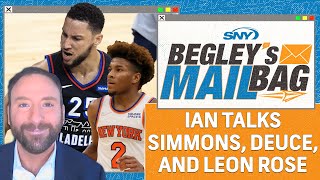 Ian Begley on Knicks fan questions on Fournier Ben Simmons Miles McBride  Begleys Mailbag  SNY [upl. by Quillon]