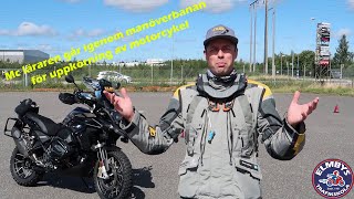 FILMEN om manöverbanan för motorcykel uppkörningen av Mc Läraren [upl. by Godden]