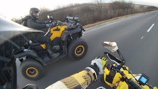 Quad Riding LTZ 400  LTR 450  KFX 700 [upl. by Ymerej]