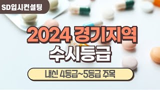 2024 경기지역 수시등급 내신 4등급 5등급 학생 주목 [upl. by Koser]