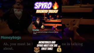 Spyro Reignited Trilogy 🐻💰 Moneybags and Spyro meet for the FIRST TIME spyroreignitedtrilogy [upl. by Kreda]