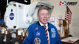 Astronaut Col Mike Fossum Ret  Discusses FIRST in Texas Robotics 2024 [upl. by Ecirtael]