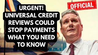 Urgent Universal Credit Reviews Could Stop Payments—What You Need to Know [upl. by Junji232]