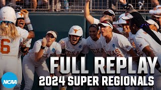 3 Texas vs 2 LSU Highlights  2024 College Softball Highlights [upl. by Thebault240]