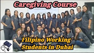 CAREGIVER STUDENT IN DUBAI  OFW [upl. by Gnep]