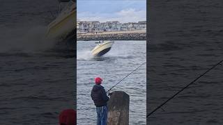 Summer Love Boat Takes On The Rougher Manasquan Inlet [upl. by Fishbein311]