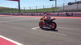 MOTOGP MARC MARQUEZ PRATICE START PURE SOUND [upl. by Isman]