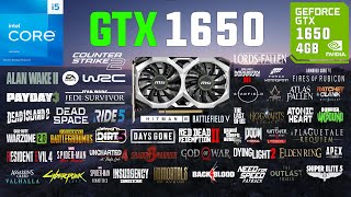 GTX 1650 Test in 60 Games in 2023 [upl. by Reemas]