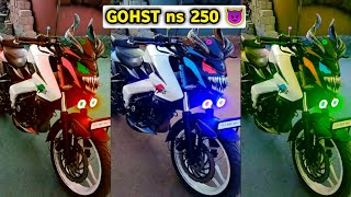 Ns 200 🔥 Ghost Modification 💀  Status Video [upl. by Alohs]