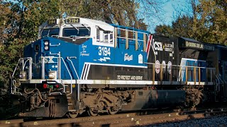 CSX I162 with CSX 3194 leading through Bogota NJ  11224 [upl. by Seleta]