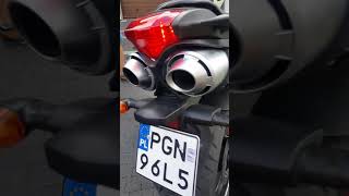 Tłumik przelot Yamaha FZ6N przerobiony przez BazylExhaust [upl. by Lael673]