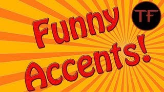 Funny accents  Talking about accentsMy fake English accent [upl. by Pussej749]