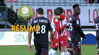 AS Nancy Lorraine  Valenciennes FC  10   Résumé  ASNL  VAFC  201920 [upl. by Maddi]