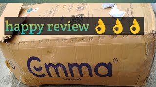 Emma mattress unboxingHappy review quality 👌👌 [upl. by Ecnerewal]