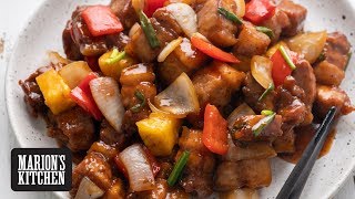 How To Make The Ultimate Sweet and Sour Pork  Marions Kitchen [upl. by Enelyaj79]