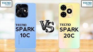 Tecno Spark 10C 4G Vs Tecno Spark 20C 4G [upl. by Nancie206]