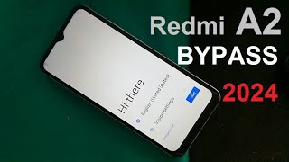 redmi A2 frp bypass  without pc  New Trick 2024 [upl. by Wey]