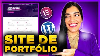 Como Criar um SITE DE PORTFÓLIO no WordPress e Elementor Pro Passo a Passo do Zero [upl. by Africah412]