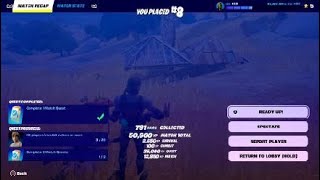 Fortnite RR Tries to Use a Bowcaster to Defeat a Serial Builder Bad Idea 8th Place [upl. by Eenahs]