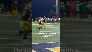 Bro pulled a Greg Jennings MIDPLAY😱❗️footballshorts americanfootball highschoolfootball [upl. by Burger]