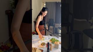 Hummus commercial ✨🎥 bts commercialshoot cinematic commercial hummus cinematicvideo [upl. by Leoine]