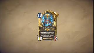 Hearthstone Sounds  Time to Terminate Mechathun [upl. by Cantone]