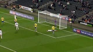 MK Dons v Colchester United highlights [upl. by Cirnek]