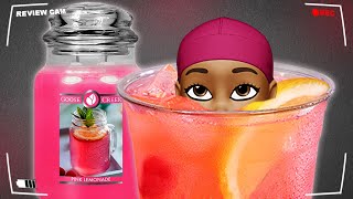 Goose Creek Candle Review Pink Lemonade Spring Scent [upl. by Yruam]