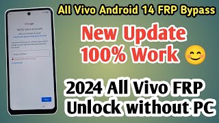 Boom  All Vivo Android 14 FRP Bypass  Reset Not Working 2024 Ufixer Solution frpsolution frp [upl. by Ajaj]