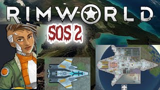 RIMWORLD  SOS 2 MOD  SHIP SALVAGE [upl. by Inahet]