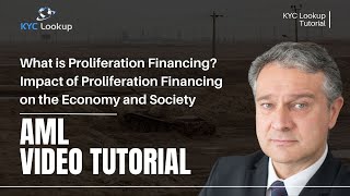 What is Proliferation Financing  Money Laundering  Techniques  Impact on Economy and Society [upl. by Gere]