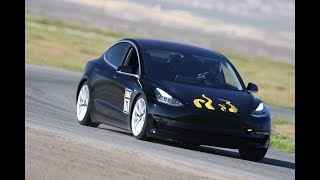 Tesla Model 3 RWD  Traction Control  Lap Compare [upl. by Rento]