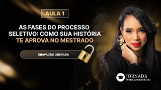 Mestrado como encontrar o edital e ser aprovado em todas as etapas  Aula 1 [upl. by Waylan]