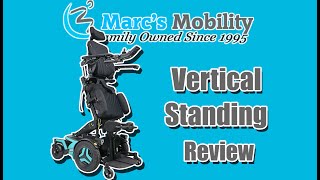 Permobil F5 VS Version 2  LOADED Standing Power Chair with Light Kit  Review  4847 [upl. by Wey]