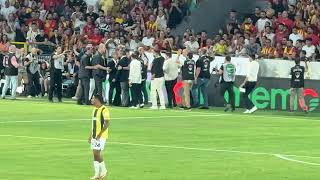 Göztepe  Fenerbahçe Maçı Ali Koç Saha olayları [upl. by Essilrahc]