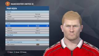 Paul Scholes PES 2017 [upl. by Perri]