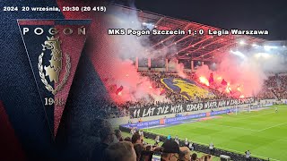 MKS Pogoń Szczecin 10 Legia Warszawa [upl. by Howes]