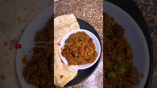 Mutton Keema Matar Masala  Punjabee Rasoi Mini Review short love food lunch [upl. by Ellehcir]