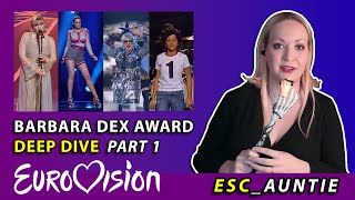 Was this the MEANEST fan award in Eurovision history The Barbara Dex award [upl. by Lladnew57]